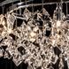 Crystal pendant chandelier S2492/7, chrome