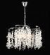 Crystal pendant chandelier S2493/5, chrome - photo 3