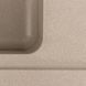 Granite kitchen sink VALESO LIANA 6243 matte titanium - photo 4