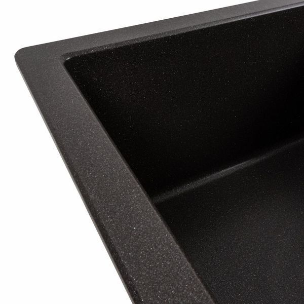 Granite kitchen sink VALESO ARIA 5851 matte morion