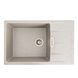 Granite kitchen sink VALESO ROMA 7850 matte grey - photo 1