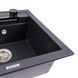 Granite kitchen sink VALESO VIVA 5149 matte carbon - photo 5