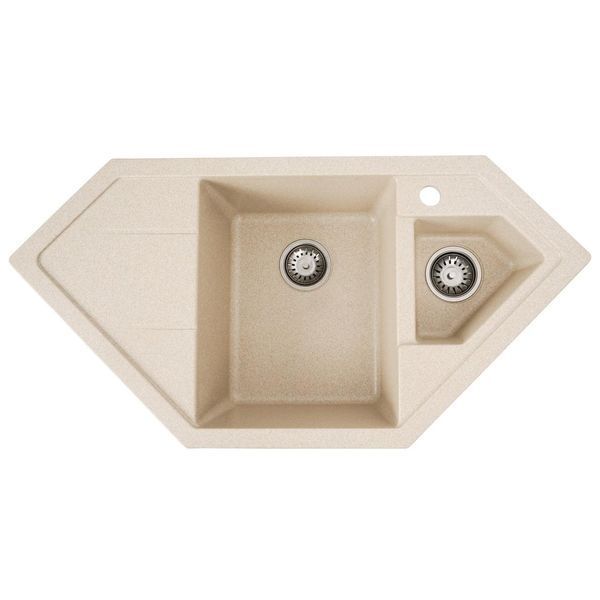 Granite kitchen sink VALESO PANDORA 9950 matte safari