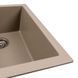 Granite sink titanium VALESO 7950 VIATRIX (double bowl, matte) - photo 3