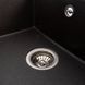 Granite kitchen sink VALESO 6550 CRIPTA (morion) - photo 5