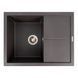 Granite kitchen sink VALESO 6550 CRIPTA (morion) - photo 1