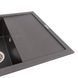 Granite kitchen sink VALESO 6550 CRIPTA (morion) - photo 3