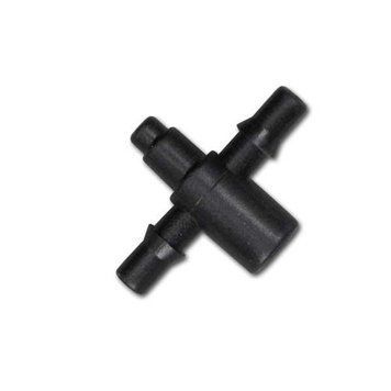 Splitter for emitters and drippers, 4mm inlet, 2 outlets for 3x5mm tube, DSK-5133L4