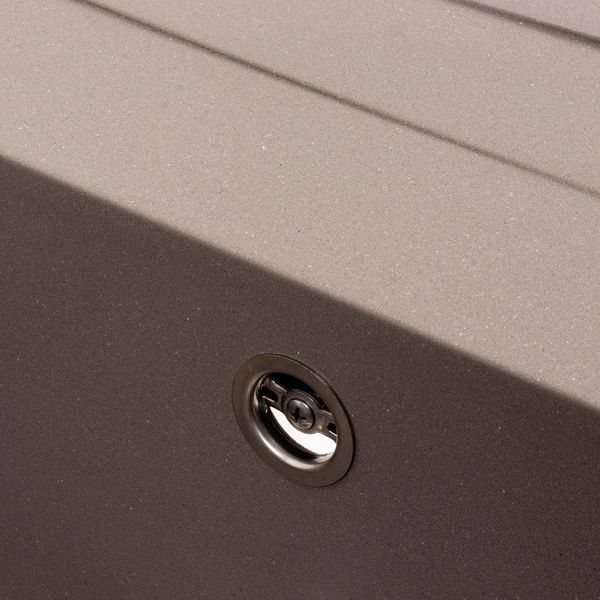 Granite kitchen sink VALESO CASCADA 7050 matte dune