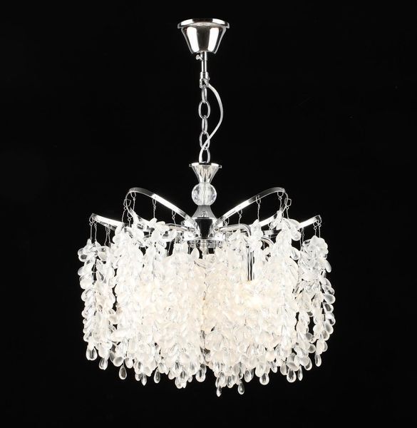 Crystal pendant chandelier VALESO E2690/5, chrome