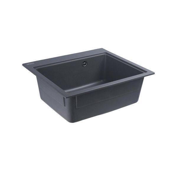 Granite kitchen sink VALESO VESTA 5852 matte grey monsoon
